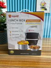 Charger l'image dans la galerie, Appetif- Lunch Box Chauffante - 3 Assiettes pour un deujener complet