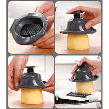 Charger l'image dans la galerie, Trancheuse À Légumes Multifonctions 9 en 1 |Porte- Drainage De La Cuisine, Râpe pour Cuisine Spiraliseur De Légumes