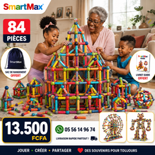 Charger l'image dans la galerie, Jeux de construction magnétique extensible  84 Pcs

