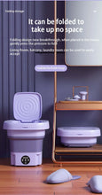 Charger l&#39;image dans la galerie, Mini Machine à Laver Portable Seau À Linge
