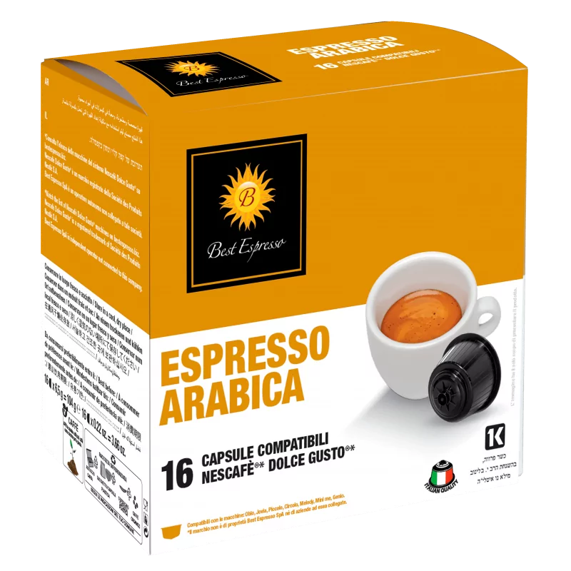 x16 Café 100% Arabica Compatibles Machine à Café Dolce Gusto®