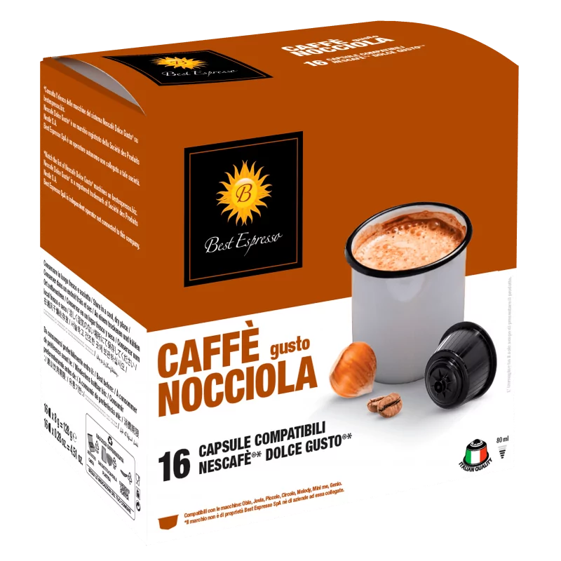 x16 Café Noisette Compatibles Machine à Café Dolce Gusto®