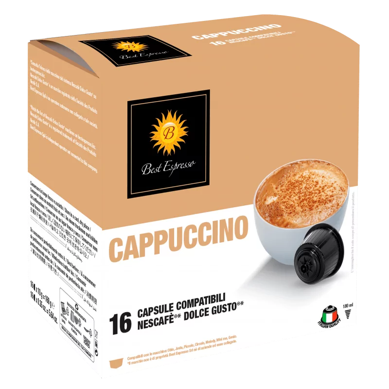 x16 Cappuccino Compatibles Machine à Café Dolce Gusto®