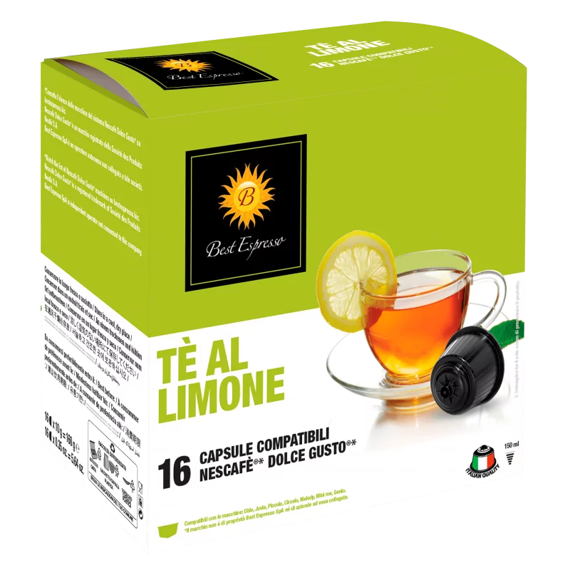 x16 Thé au Citron Compatibles Machine à Café Dolce Gusto®