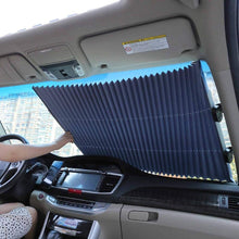 Charger l&#39;image dans la galerie, Pare-Soleil Pliant Automatique pour Pare-Brise de Voiture  65cm
