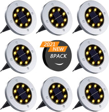 Charger l&#39;image dans la galerie, Etanche IP65 Lampe Solaire Spot Encastrable
