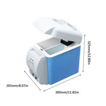 Charger l&#39;image dans la galerie, Mini-réfrigérateur portable Cutogain pour voiture - Contenant gardant au frais ou au chaud - 7,5 l - 12 V CC - Thermos électrique refroidisseur ou chauffant
