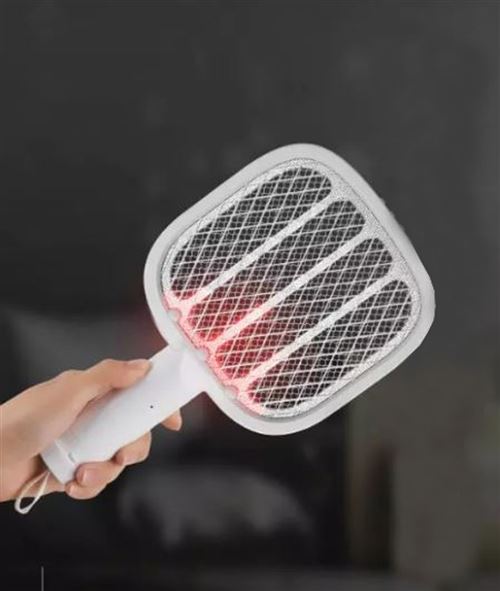 Raquette anti-insectes rechargeable