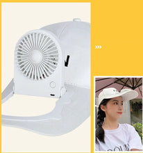 Charger l&#39;image dans la galerie, Casquette fashion avec ventilateur intégré
